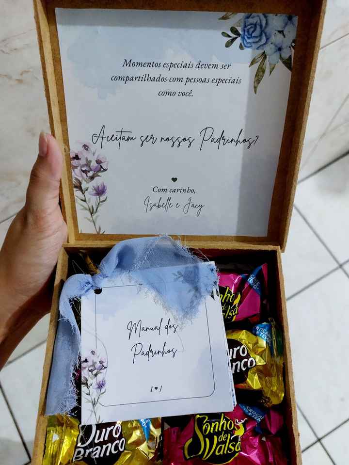 Caixa dos padrinhos - 1