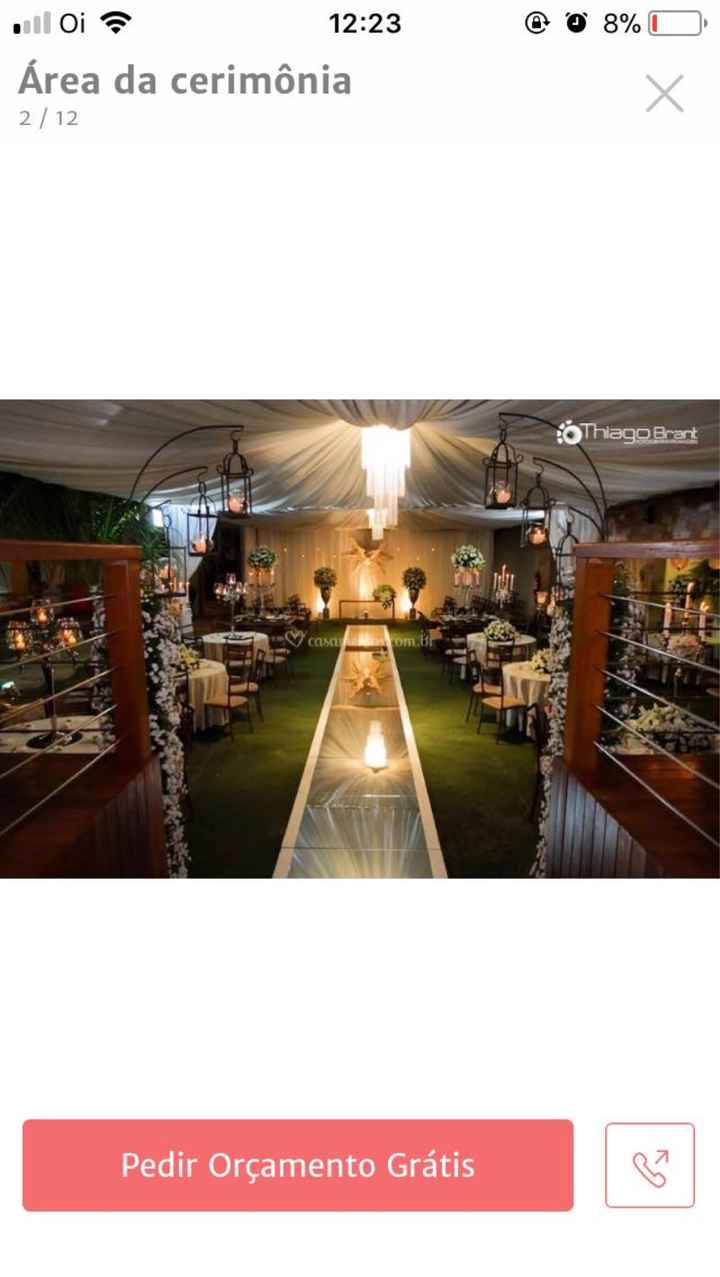 Local para cerimonia e recepção de casamento - 1