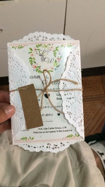 Meu convite ❤️ - 1