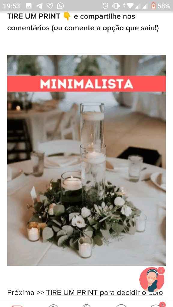TIRE UM PRINT para decidir o estilo do casamento - 1