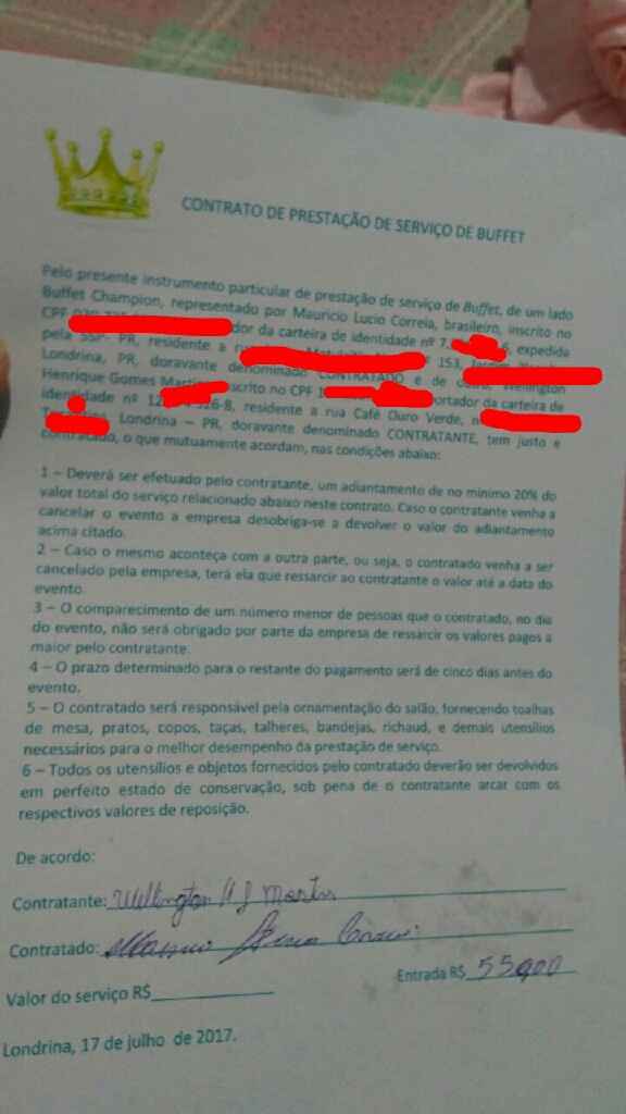 1° contrato fechado😍 - 1