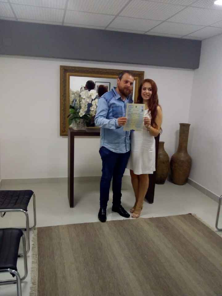 #casamentodl22 Casei no Civil! - 1