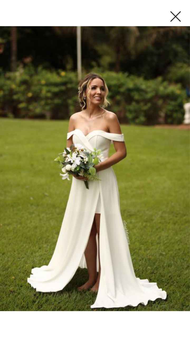 Vestido de noiva x vestido branco comum!!??? - 1