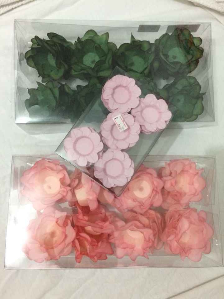Forminhas de baixo para mesa do bolo e de cima para o chá