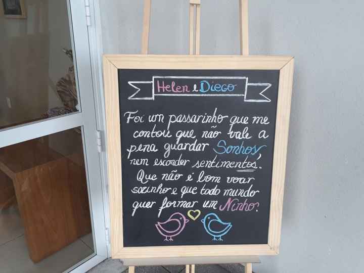 CHOREI quando vi isso na entrada