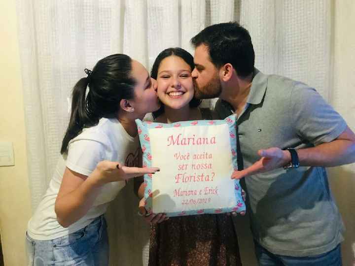 Ideia de convite para florista 