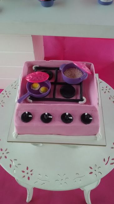 Bolo do meu chá de Panela