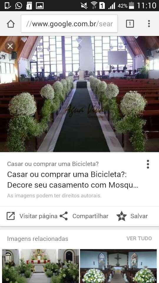 Decoração da igreja - 1