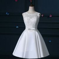Vestidos curtos brancos para noiva - 2
