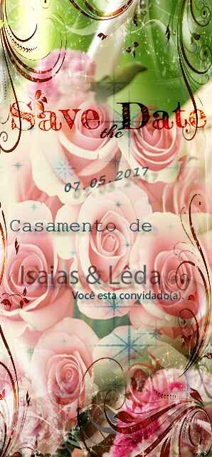 Meu save the date#vem ver - 1