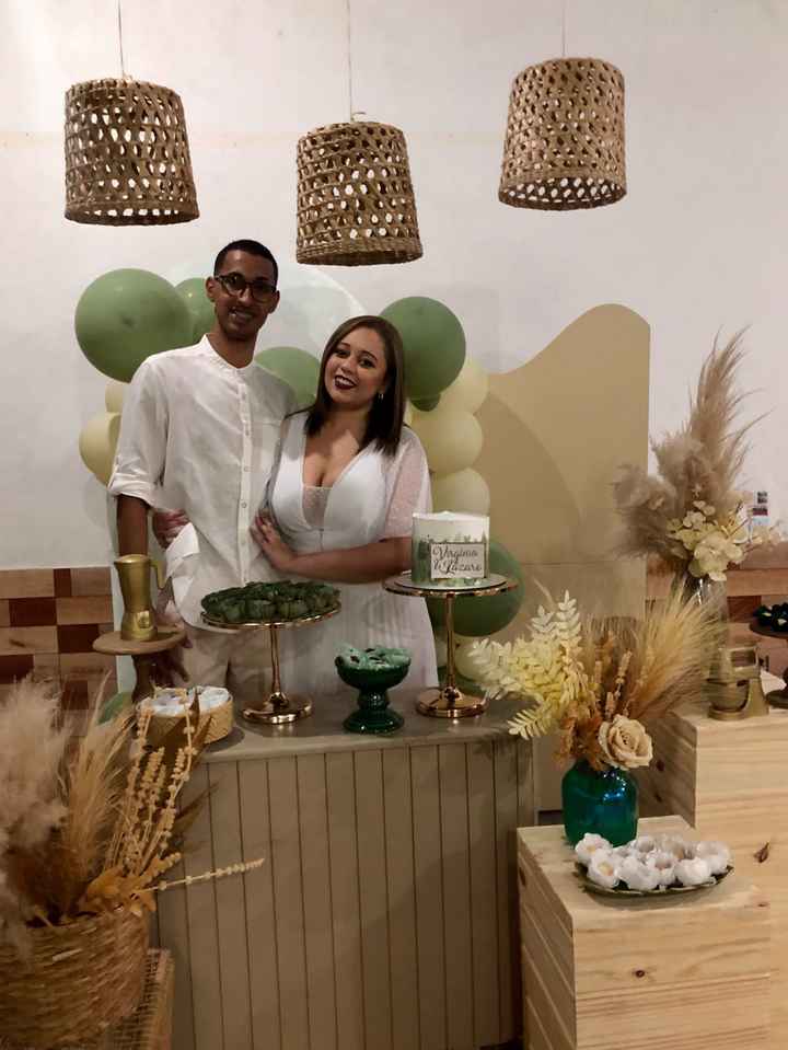 Chá de panela 💚🤍 - 3