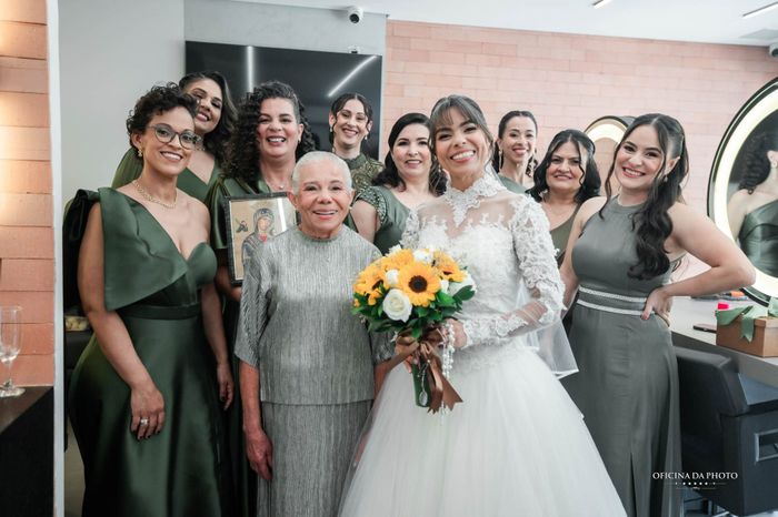 Dia da Noiva inesquecível: Com direito a café da manhã comunitário no salão com as madrinhas. 1