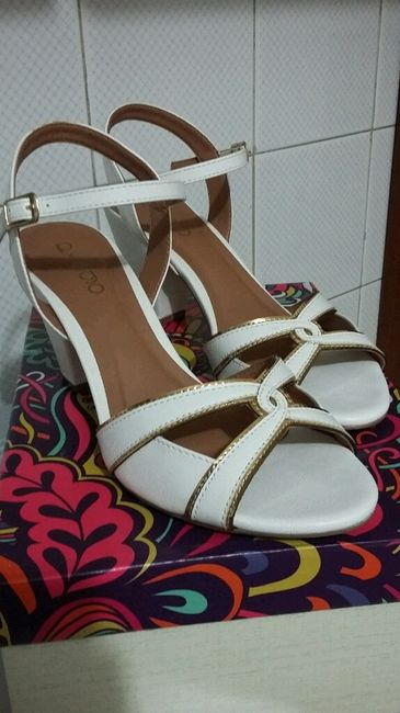 Minha sandália de noiva!!!!  vem verrr - 3