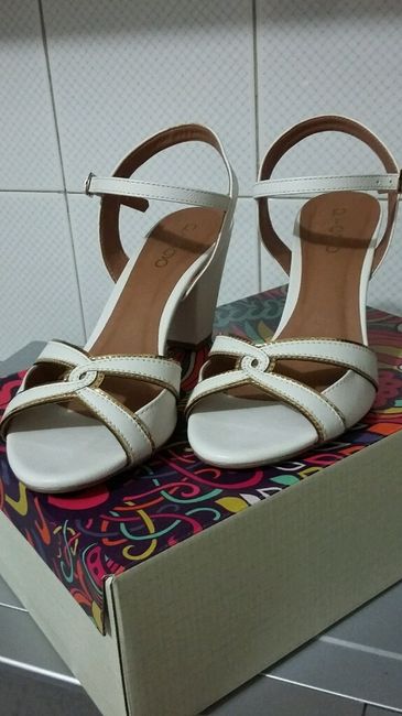 Minha sandália de noiva!!!!  vem verrr - 4
