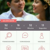 Faltam quantos dias para o seu casamento??? - 1