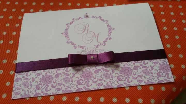 Meu convite de casamento - 1