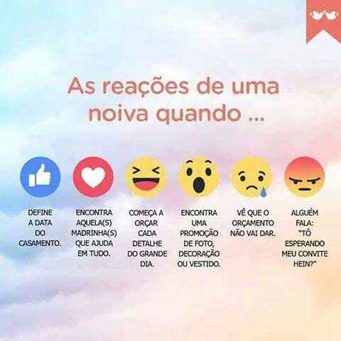 Reação de uma noiva! - 1