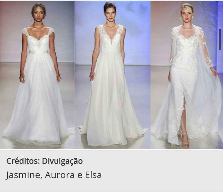 Vestidos inspirados nas princesas disney. - 2