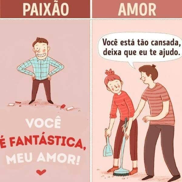 Paixão x amor . - 1