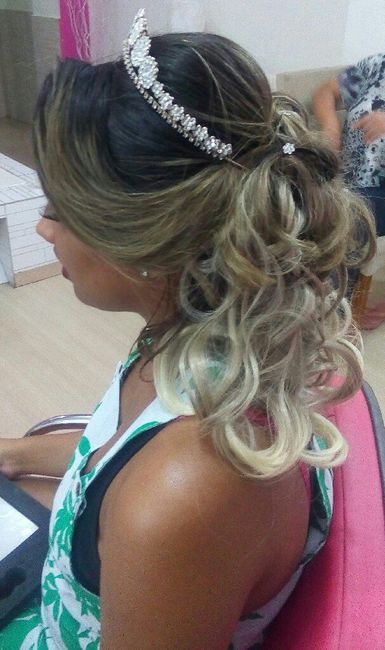 Prévia cabelo, make e prova do vestido! #vemver - 1