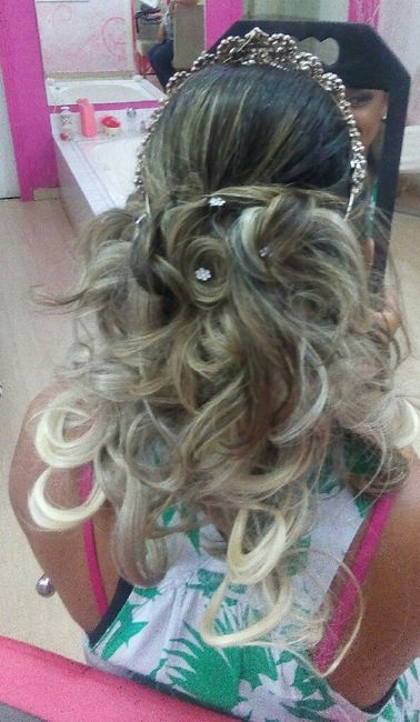 Prévia cabelo, make e prova do vestido! #vemver - 2