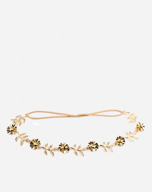 A tiara (42 reais com o frete)