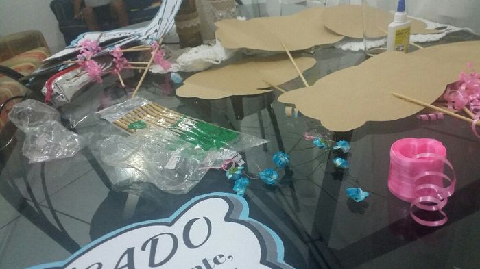 Plaquinha de fotos #diy 2