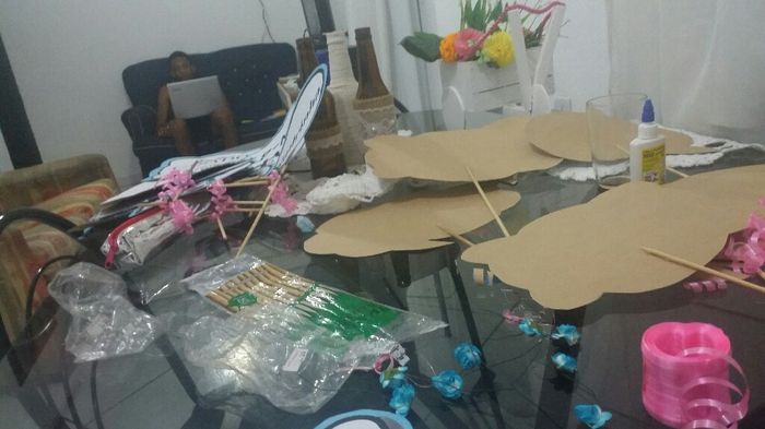 Plaquinha de fotos #diy 3
