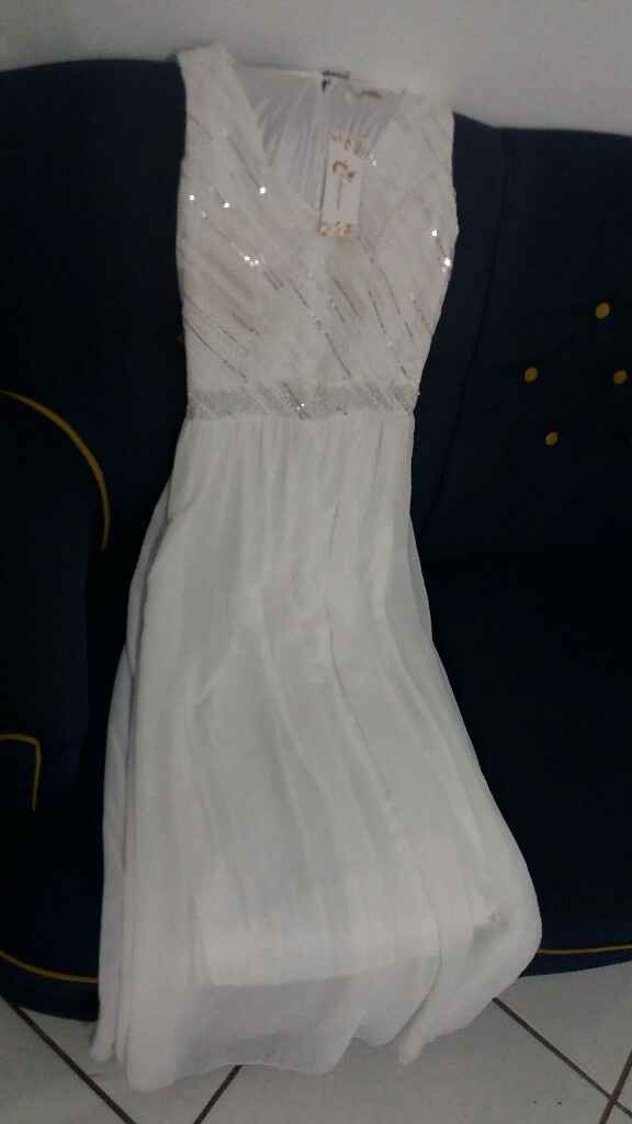 Comprei o vestido do civil e mandarei cortá-lo - 1