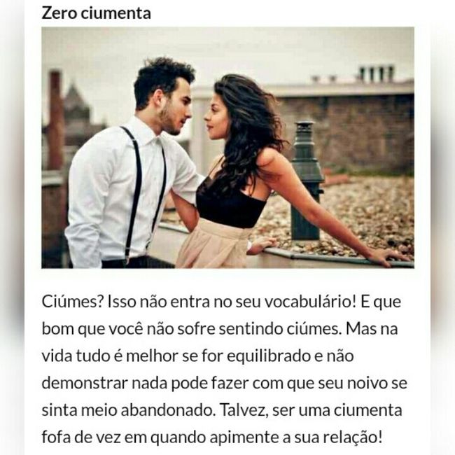Sou uma noiva ciumenta fofa / zero ciumenta!!! - 2