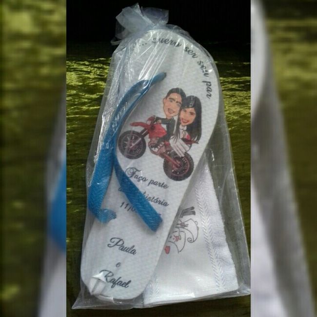 Mais mimos para o meu casamento!! #daumaolhada - 3