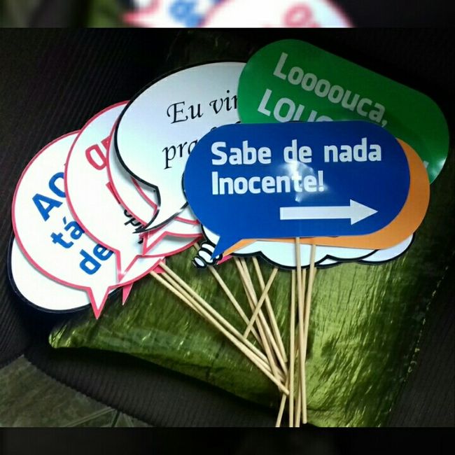 Mais mimos para o meu casamento!! #daumaolhada - 4