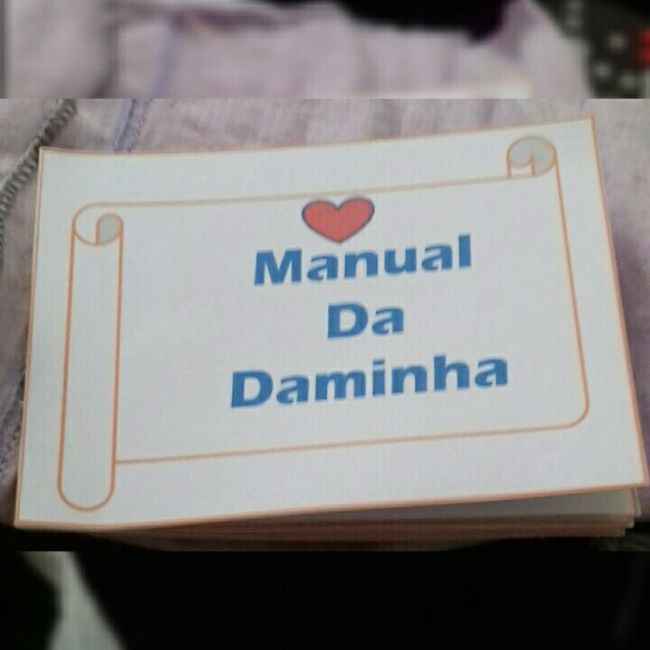 Convite da minha dama e pajem #vemver - 2