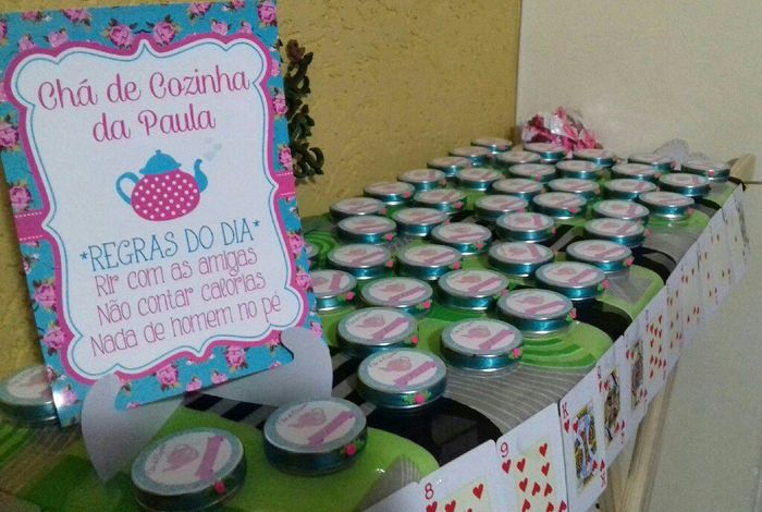 Meu chá  de cozinha #veja!!! - 4