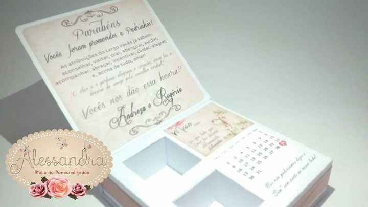 Convite dos padrinhos, vem ver! - 1