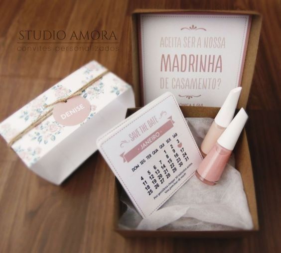 Convite para Padrinhos 1