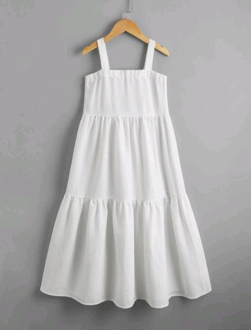 Vestido de daminha na praia