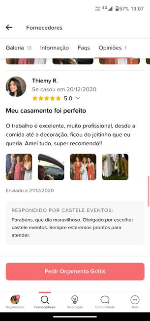 Mais alguém que irá casar/casou no Castele Eventos? 1