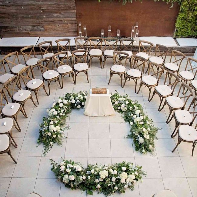 Ceremony Circle 🤍 Círculo de cerimônia, decoração rasteira. 7