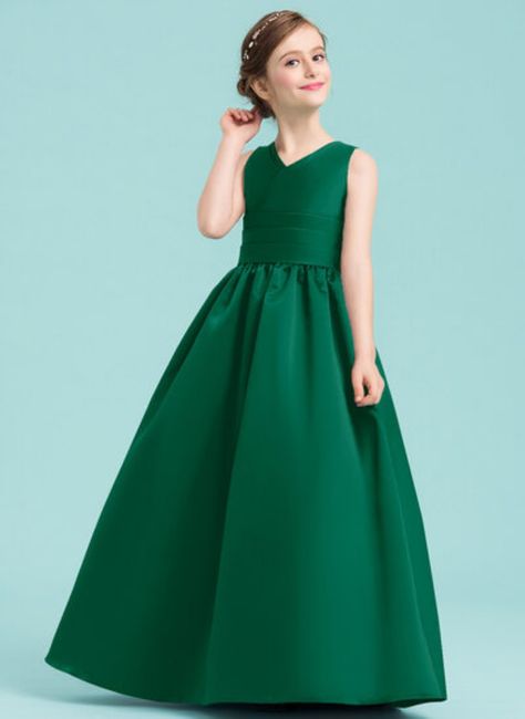 vestido daminha e florista - 2