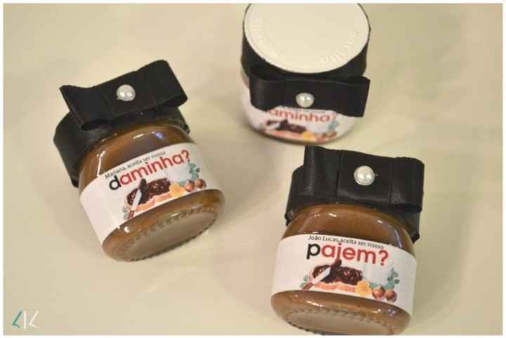 Presente - Pajem e daminha - Unissex - 2