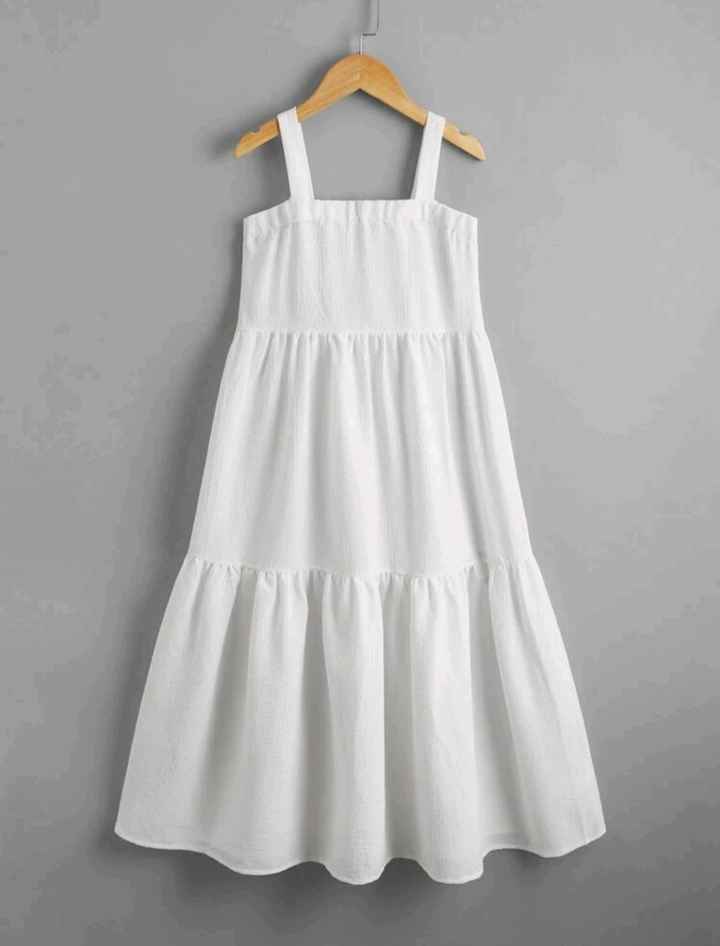 Vestido de daminha na praia. - 3