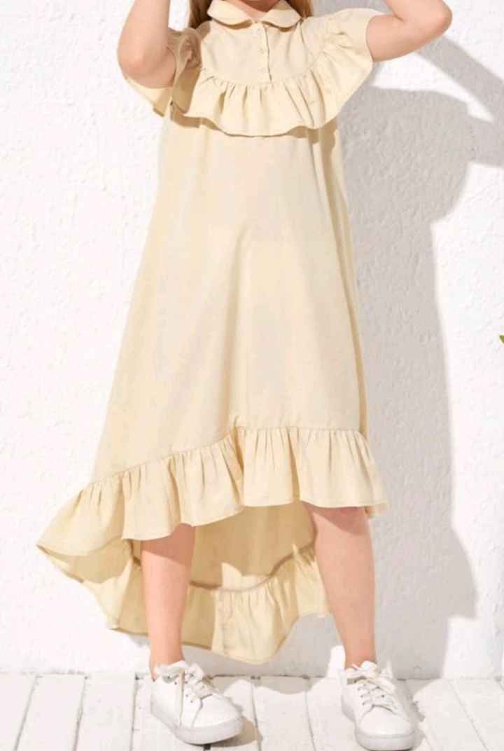 Vestido de daminha na praia. - 4