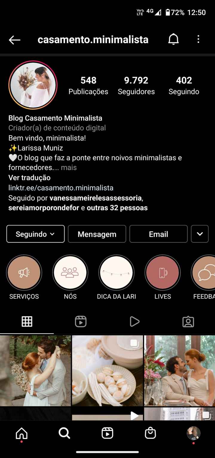 Casamento minimalista - 1