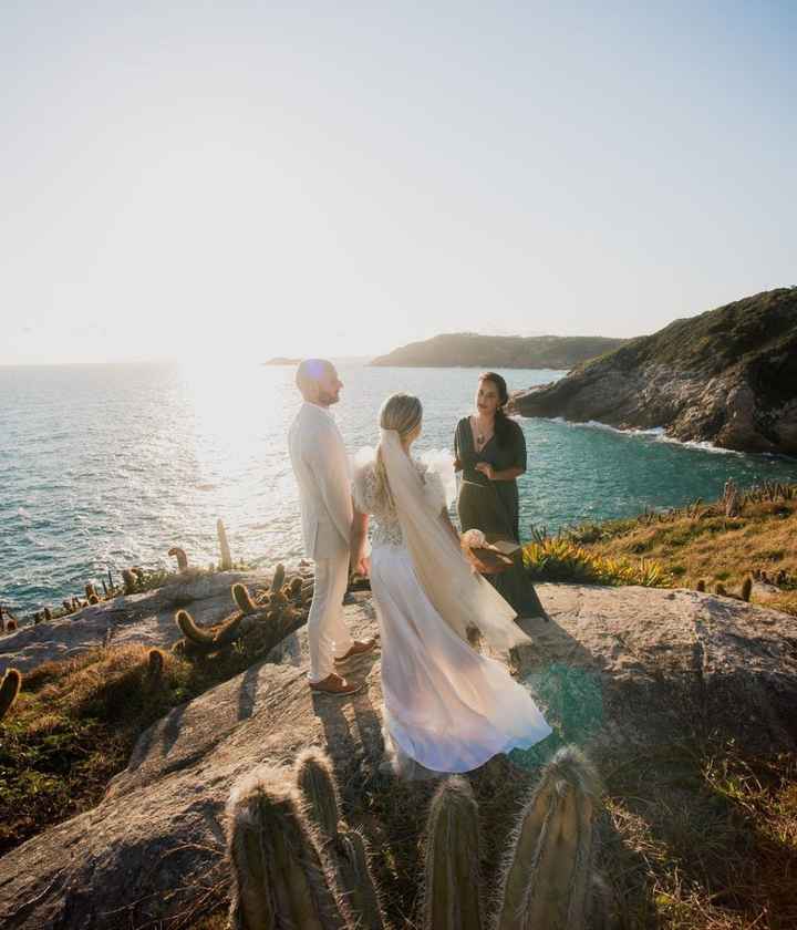 Casamento simples ao ar livre - 1