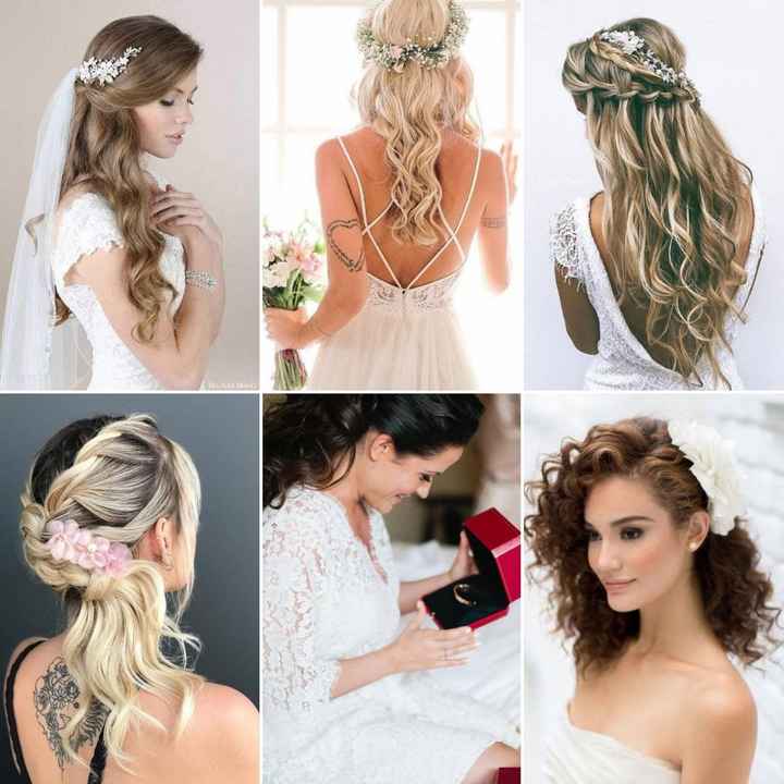 Teste de maquiagem e penteado - 1