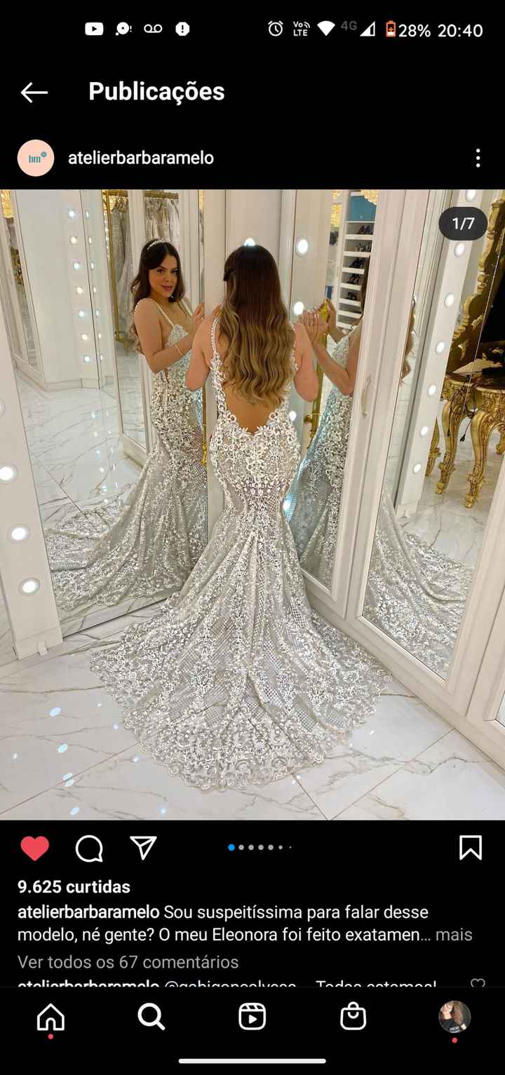 Em busca de um vestido de noiva prata - 1