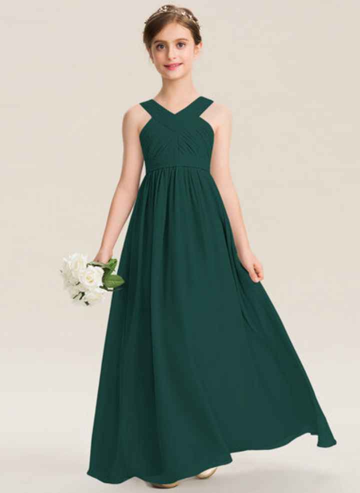 vestido daminha e florista - 1