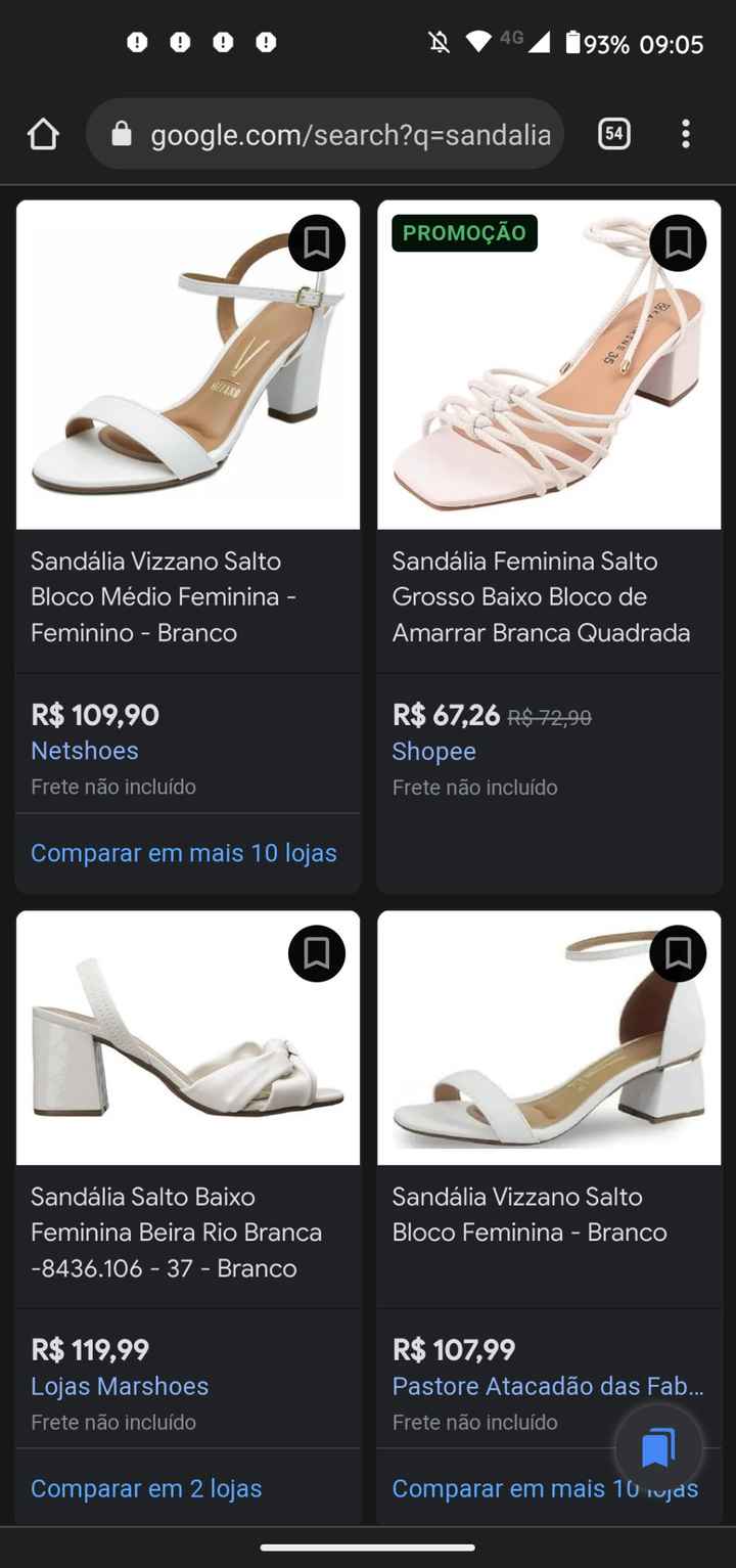 Sapato para noiva - 1