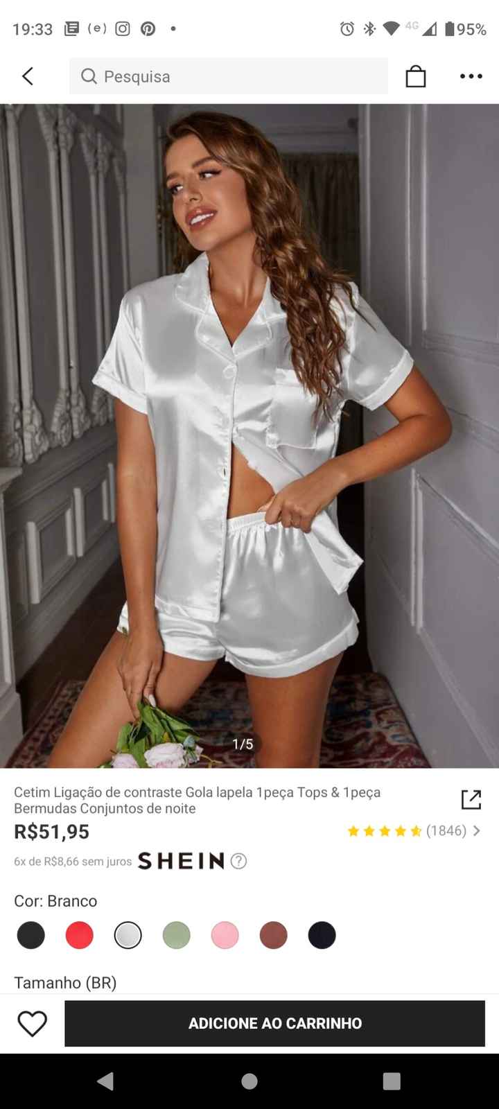 Lingerie + Robe da noiva - 1